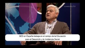 Portada del episodio Disco-libro «Los Tambores Hablan» con ONG SED // Compromiso TV