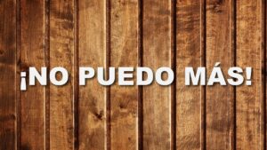 Portada del episodio ¡YA NO PUEDO MÁS!