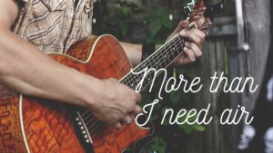 Portada del episodio «More than I need air»