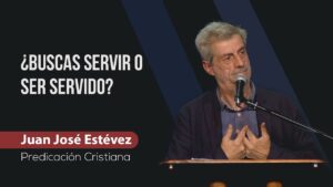 Portada del episodio ¿Buscas servir o ser servido? // Juan José Estévez // Sana Doctrina Bíblica