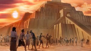 Portada del episodio Nimrod y la Torre de Babel: La rebeldía contra Dios | Personajes Bíblicos