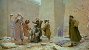 Portada del episodio Esteban: El primer mártir de la iglesia | Personajes Bíblicos