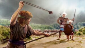 Portada del episodio David y Goliat: Derrotando a los gigantes | Personajes Bíblicos