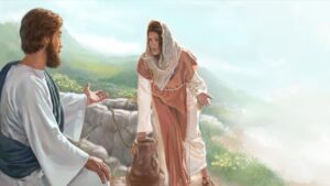 Portada del episodio La mujer samaritana: Jesús es la fuente de vida | Personajes Bíblicos