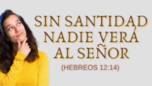Portada del episodio SIN SANTIDAD NADIE VERÁ AL SEÑOR