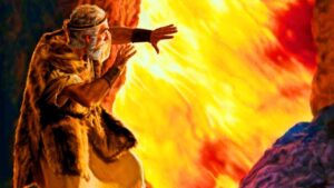 Portada del episodio ¿Hasta cuándo dudarás? Elías y el fuego en el Monte Carmelo