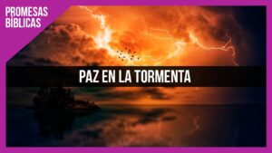 Portada del episodio Paz en la tormenta // Promesas Bíblicas #shorts