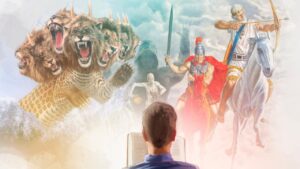 Portada del episodio El cordero de Dios: La adoración celestial | Personajes Bíblicos
