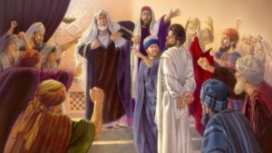 Portada del episodio Jesucristo: El juicio injusto y corrupto al Salvador del mundo |  Personajes Bíblicos
