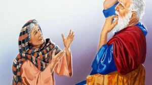 Portada del episodio La viuda y el juez injusto: No te  canses de orar | Personajes Bíblicos