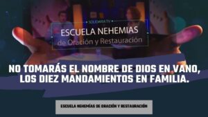 Portada del episodio No tomarás el nombre de Dios en vano: Los diez mandamientos en familia | Escuela de Nehemías | #13