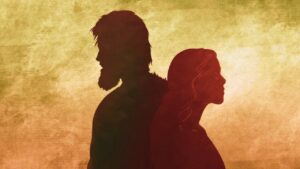 Portada del episodio Adán y Eva: El pecado produce dolor y sufrimiento | Personajes Bíblicos