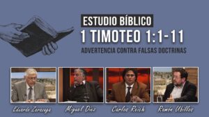 Portada del episodio Estudio Bíblico // 1 Timoteo 1:1-11 // Advertencia contra falsas doctrinas