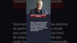 Portada del episodio ¡Urgente! Comunicado de Miguel Díez sobre Israel.