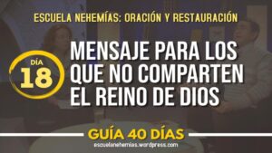 Portada del episodio Día 18: Practicando la enseñanzas de Jesús – Guía 40 días | Escuela de Oración