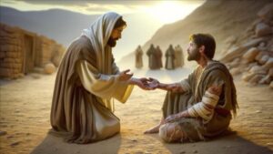 Portada del episodio Jesucristo y el leproso: Señor, si quieres puedes limpiarme | Personajes Bíblicos