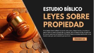 Portada del episodio Estudio Bíblico | Leyes sobre la propiedad privada – REFLEXIÓN.