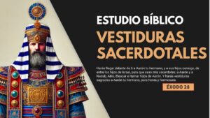 Portada del episodio Estudio Bíblico | Las vestiduras sacerdotales – REFLEXIÓN.