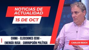 Portada del episodio Noticias de Actualidad 15 de Oct // Conflictos Mundiales y Otras Noticias