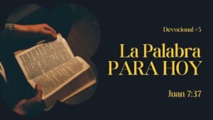 Portada del episodio Jesús, el Único que Sacia // La Palabra para Hoy ✝️   #devocional