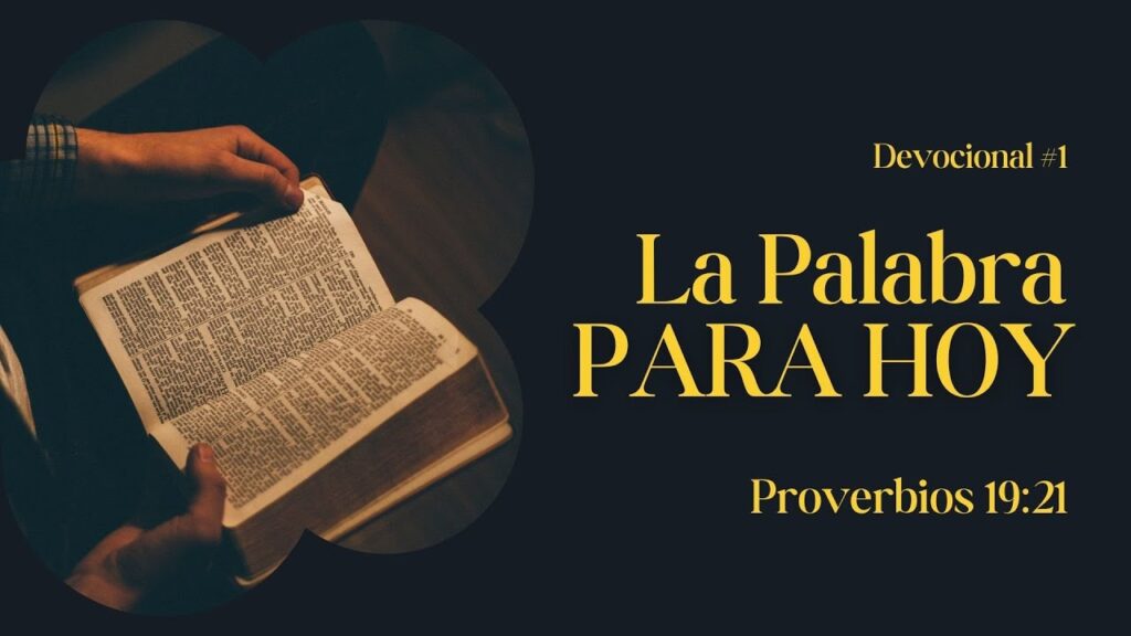 Imagen del programa La Palabra para Hoy ✝️ – Proverbios 19:21 #devocional en Radio Solidaria
