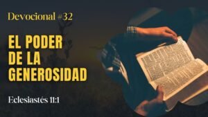 Portada del episodio Generosidad: La Clave Espiritual que Trae Resultados // La Palabra para Hoy ✝️ #devocional