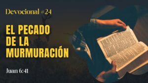Portada del episodio El Pecado de la Murmuración // La Palabra para Hoy ✝️ #devocional