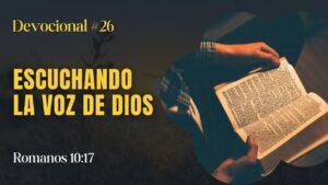 Portada del episodio Aprendiendo a oír la voz de Dios // La Palabra para Hoy ✝️ #devocional