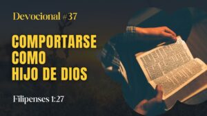 Portada del episodio Comportarse como Hijo de Dios // La Palabra para Hoy ✝️ #devocional