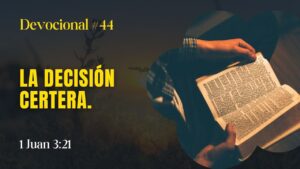 Portada del episodio La decisión certera // La Palabra para Hoy ✝️ #devocional