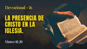 Portada del episodio La presencia de Cristo en la iglesia // La Palabra para Hoy ✝️ #devocional