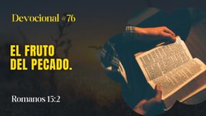 Portada del episodio El fruto del pecado // La Palabra para Hoy ✝️ #devocional