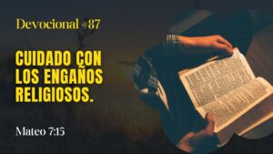 Portada del episodio Cuidado con los Engaños Religiosos // La Palabra para Hoy ✝️ #devocional