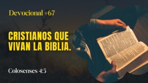 Portada del episodio Cristianos que Vivan la Biblia // La Palabra para Hoy ✝️ #devocional