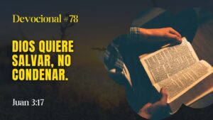 Portada del episodio Dios quiere salvar, no condenar // La Palabra para Hoy ✝️ #devocional