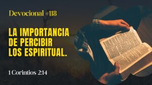 Portada del episodio La importancia de percibir lo espiritual // La Palabra para Hoy ✝️ #devocional