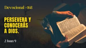 Portada del episodio Persevera y conocerás a Dios // La Palabra para Hoy ✝️ #devocional