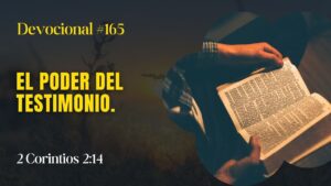 Portada del episodio El poder del testimonio // La Palabra para Hoy ✝️ #devocional