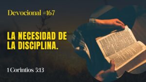 Portada del episodio La necesidad de la disciplina // La Palabra para Hoy ✝️ #devocional