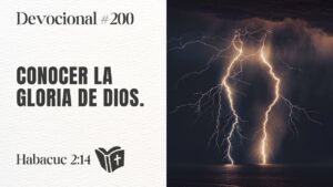 Portada del episodio Llena tu vida del conocimiento de la gloria de Dios | Devocional #200