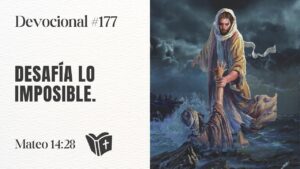 Portada del episodio ¿Estás cansado de una fe común? Atrévete a caminar sobre las aguas con Jesús | Devocional #177