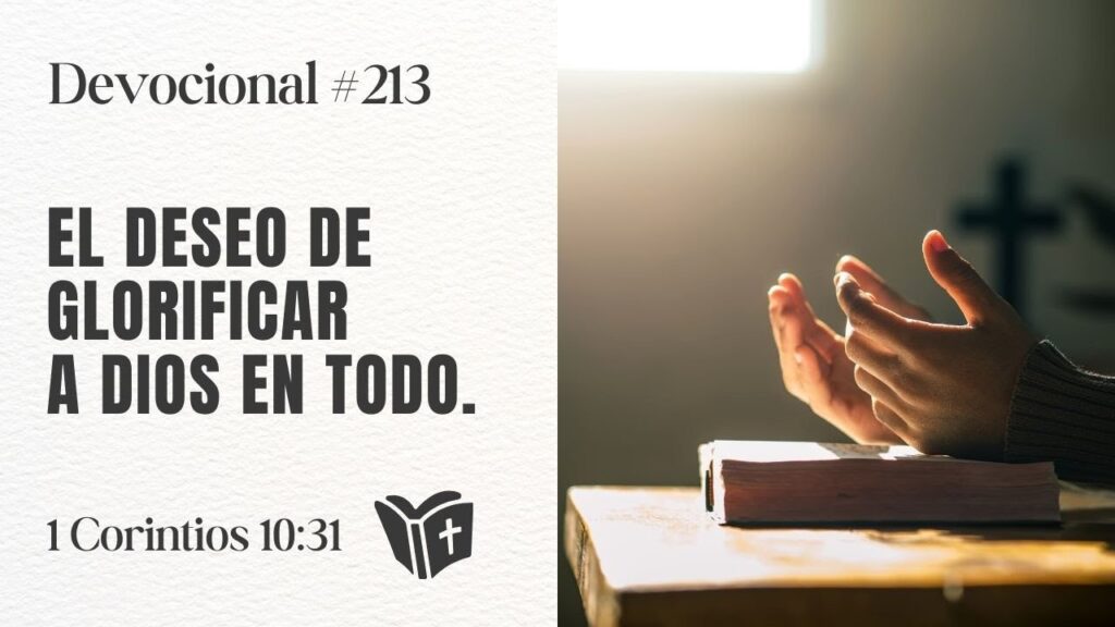 Imagen del programa El secreto para honrar y glorificar a Dios en cada momento // Devocional #213 en Radio Solidaria