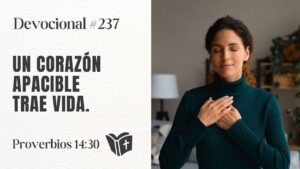 Portada del episodio Cómo un Corazón Apacible Trae Salud y Paz // #devocional – 237