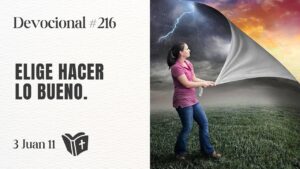 Portada del episodio Cómo distinguir lo bueno de lo malo // Devocional #216