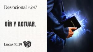 Portada del episodio María eligió lo eterno: escuchar y vivir la Palabra de Jesús // #devocional – 247