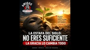 Portada del episodio ¿CANSADO DE FINGIR? EL PODER DE SOLTAR EL CONTROL Y SANAR TU MENTE #alabanza #shorts