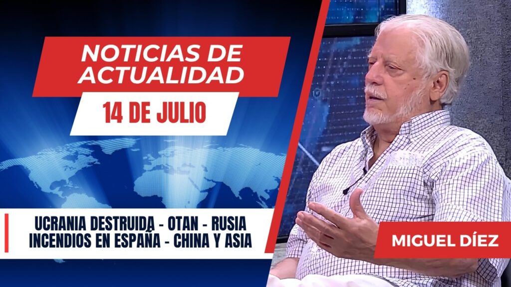 Imagen del programa Ucrania devastada tras más de 4 años de guerra, incendios en España // NOTICIAS 14 JULIO en Radio S...