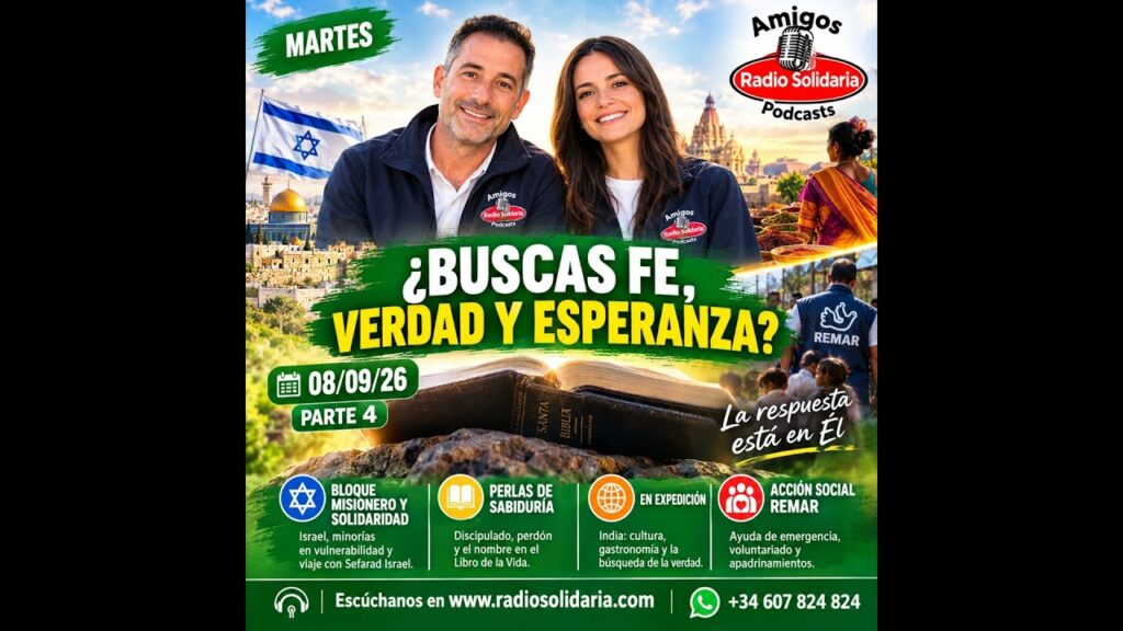 Imagen del programa ¿Buscas Fe, Verdad y Esperanza? | Amigos 08/09/26 P4 en Radio Solidaria