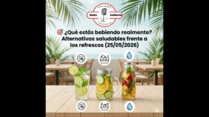 Portada del episodio ¿Qué estás bebiendo realmente? Alternativas saludables frente a los refrescos (25/05/2026)