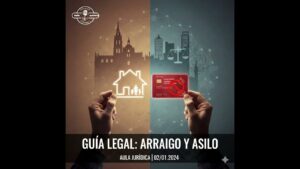 Portada del episodio Guía para el arraigo y denegación de asilo – Aula Jurídica (02-01-2024)